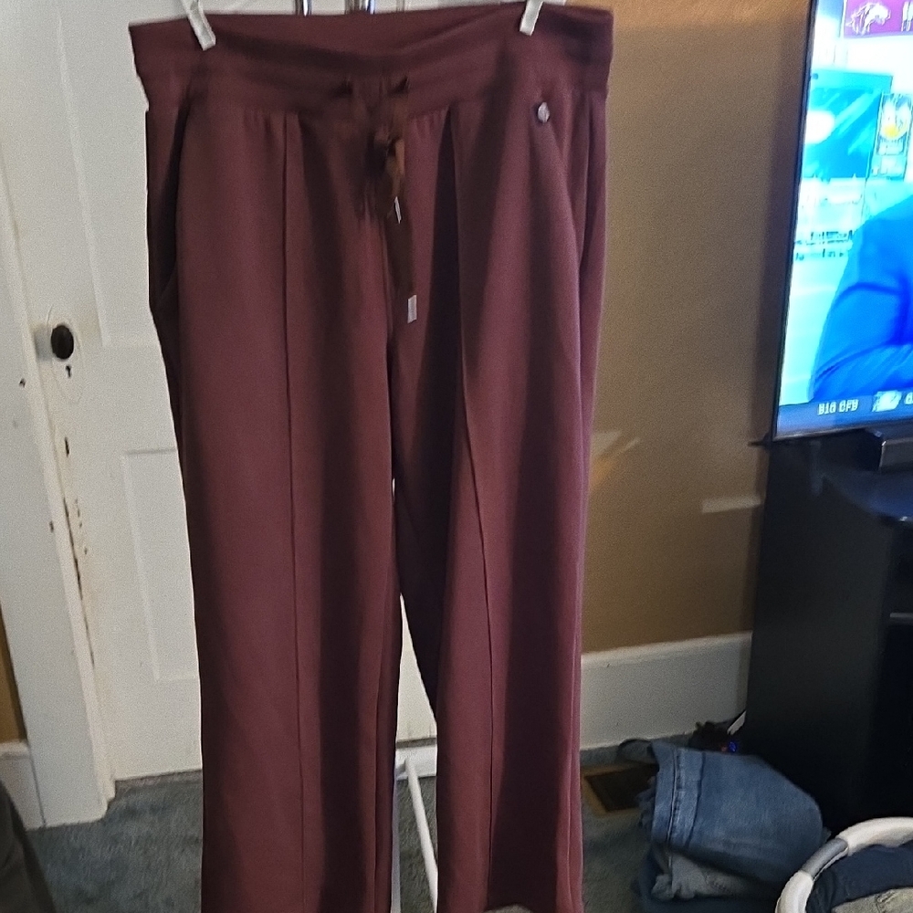 Lane Bryant Burgundy Trousers